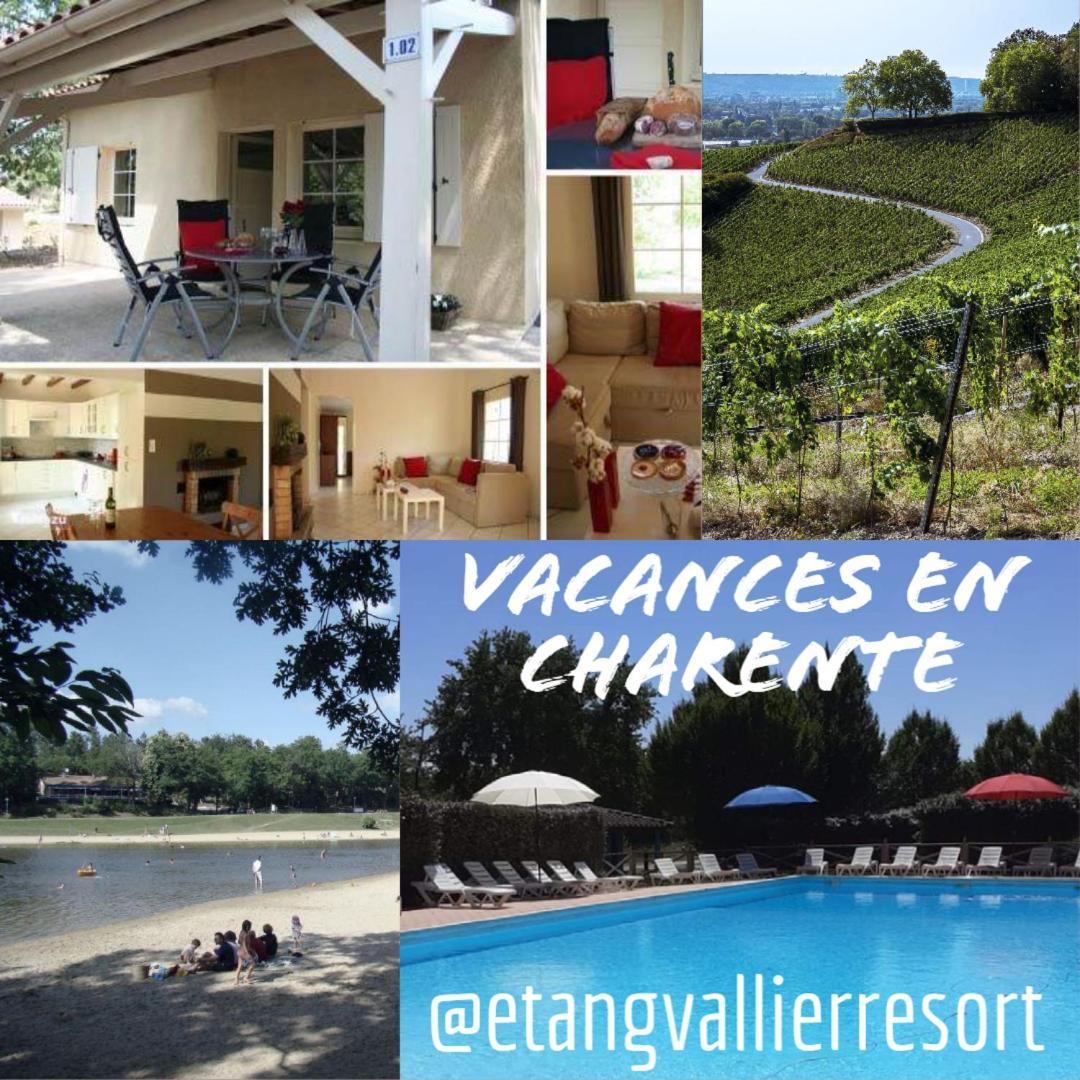 Etang Vallier Resort Brossac 외부 사진